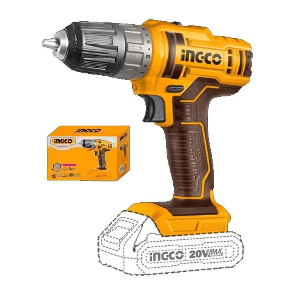 Ingco CDLI200515 Li-Ion Cordless Drill 20V - KHM Megatools Corp. Ingco CDLI200515 Li-Ion Cordless Drill 20V - KHM Megatools Corp.